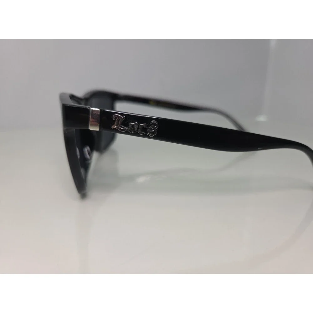 Locs Sunglasses Black Frame Smoke Tint Lens 8LOC91055-BK